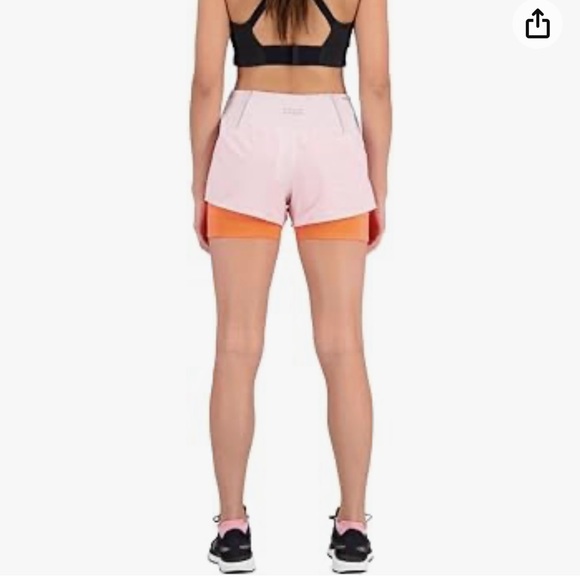 New Balance Women’s Shorts 2 in 1 Impact - Picture 2 of 16